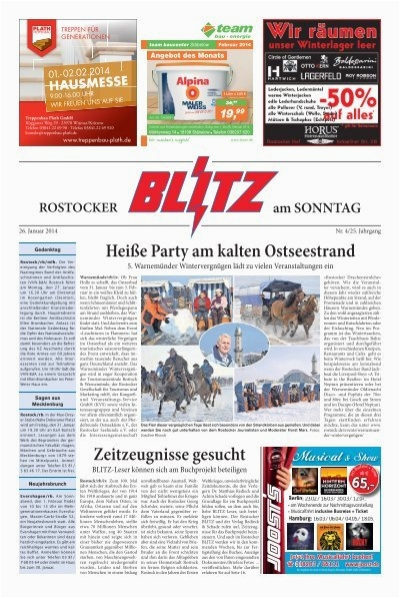Alpina Bad Und Küchenfarbe Test Rostock Mecklenburger Blitz Verlag Und Werbeagentur Gmbh