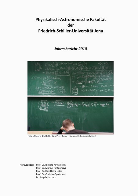 Arbeitsgemeinschaft Die Moderne Küche E.v Physikalisch astronomische Fakultät Der Friedrich Schiller