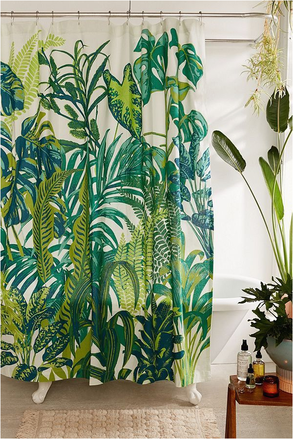 Badezimmer Deko Dschungel Slide View 1 Dreamy Jungle Shower Curtain