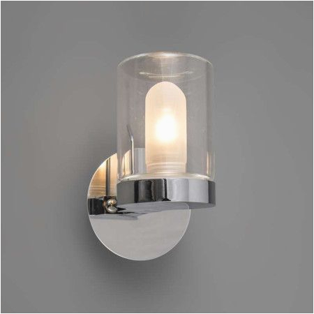 Badezimmer Lampe Glas Badezimmer Spot Giulia 1 Chrom