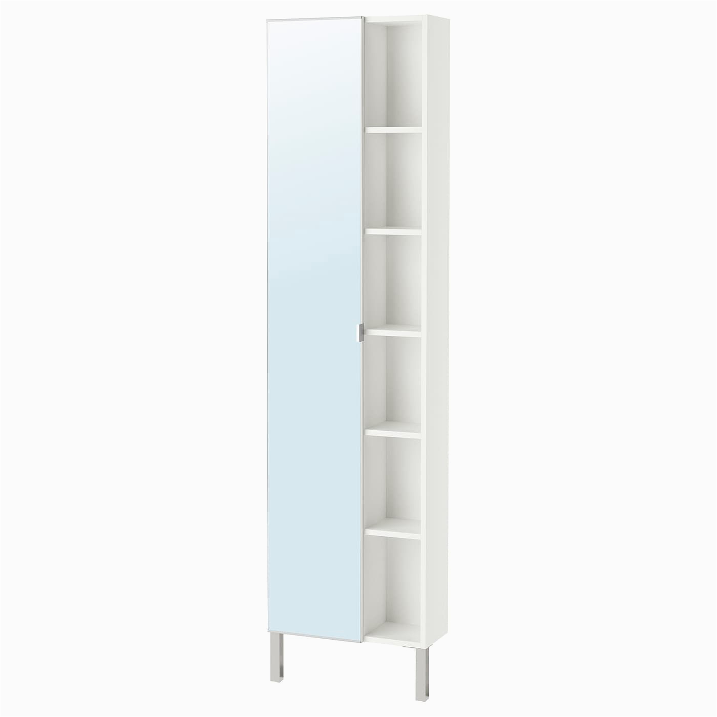 Badezimmer Schrank Inea Lillngen Spiegelschrank 1 Tür 1 Abschlregal Weiß Ikea