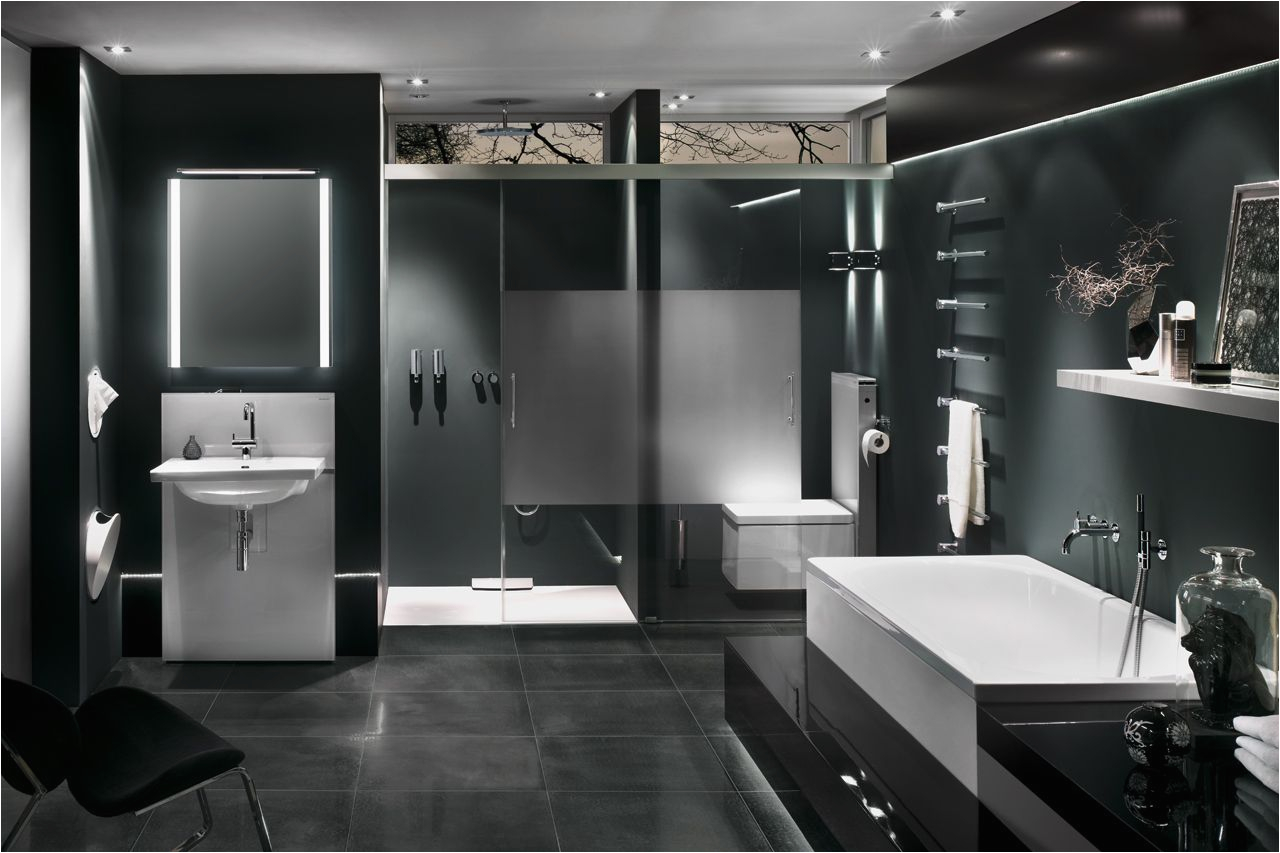 Badezimmer Spiegel Schwarz Black is Beautiful Taro Spiegel Mirror Badezimmer
