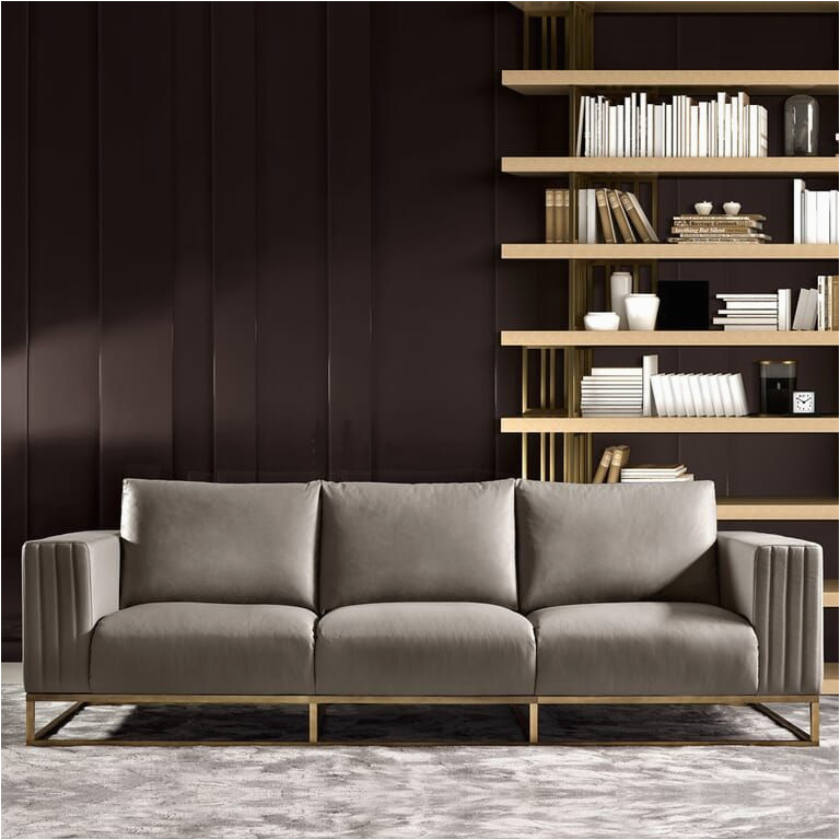 Contemporary sofa Design High End Luxury Leather Contemporary Designer sofa