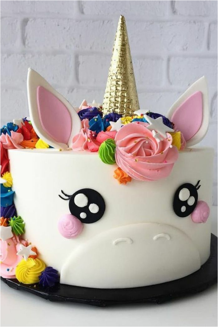 Deko Kuchen Idee A â· 1001 Ideen Für Einzigartige Einhorn Kuchen Und torten