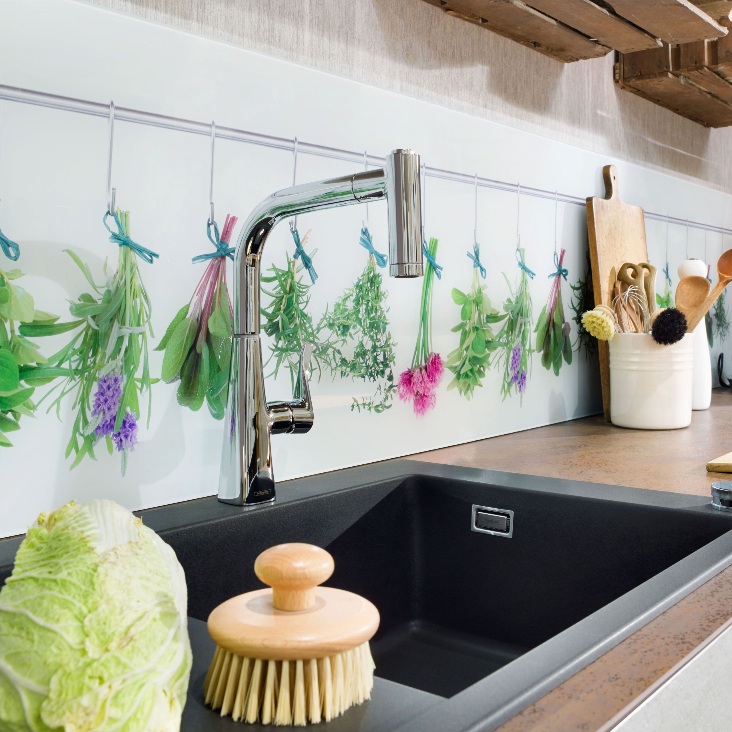 Küche Arbeitsplatte Ideen Lieblingsmotive Auf Der Küchenrückwand Unterstreichen Den