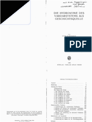 Küche Wortschatz Chemie Duridanov Vardarhydronymie 1975