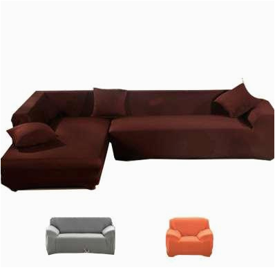 L form sofabezug Großhandel Bezüge Auf Dem sofa Sessel sofabezug Stoff soild Schonbezug Elastisch Ecksofabezug L Förmiger sofabezug Aus Stretch Möbeln Von Gravityhome