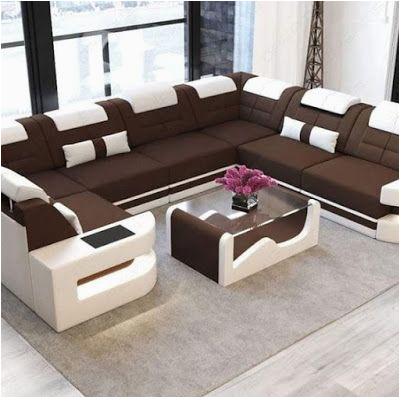 L Shape sofa Design 2019 Modern Corner sofa Set Design for Living Room 2019