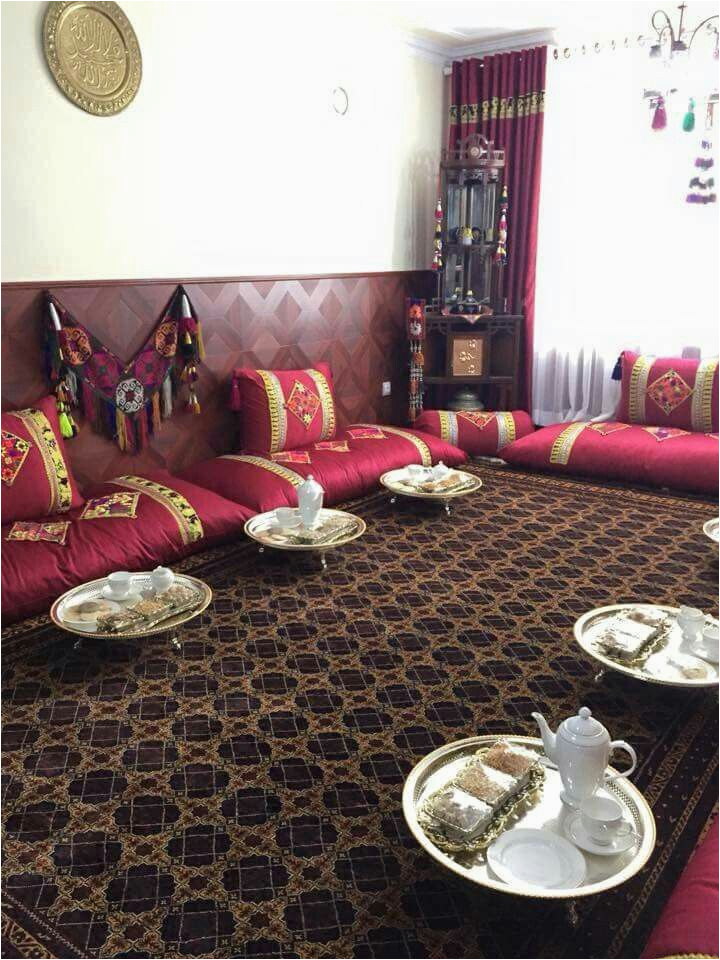 Majlis sofa Design Afghan Decorecion