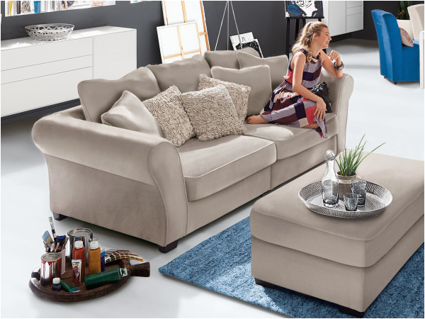 Material Stoff sofa Megasofa Gustavo