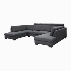 Moderne sofas U form Srvallen sofa U form Tenö Dunkelgrau Breite 365 Cm Tiefe