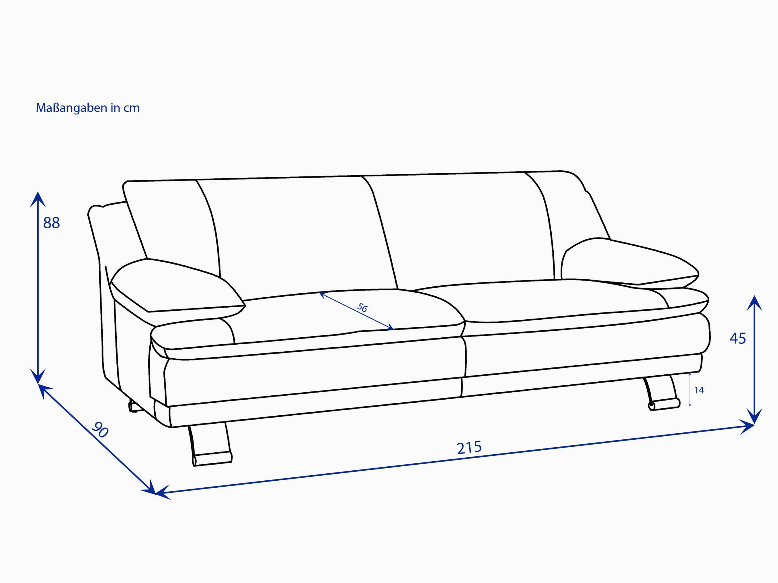 Ostermann Einzelsofa sofa 3 Sitzig Nabuka