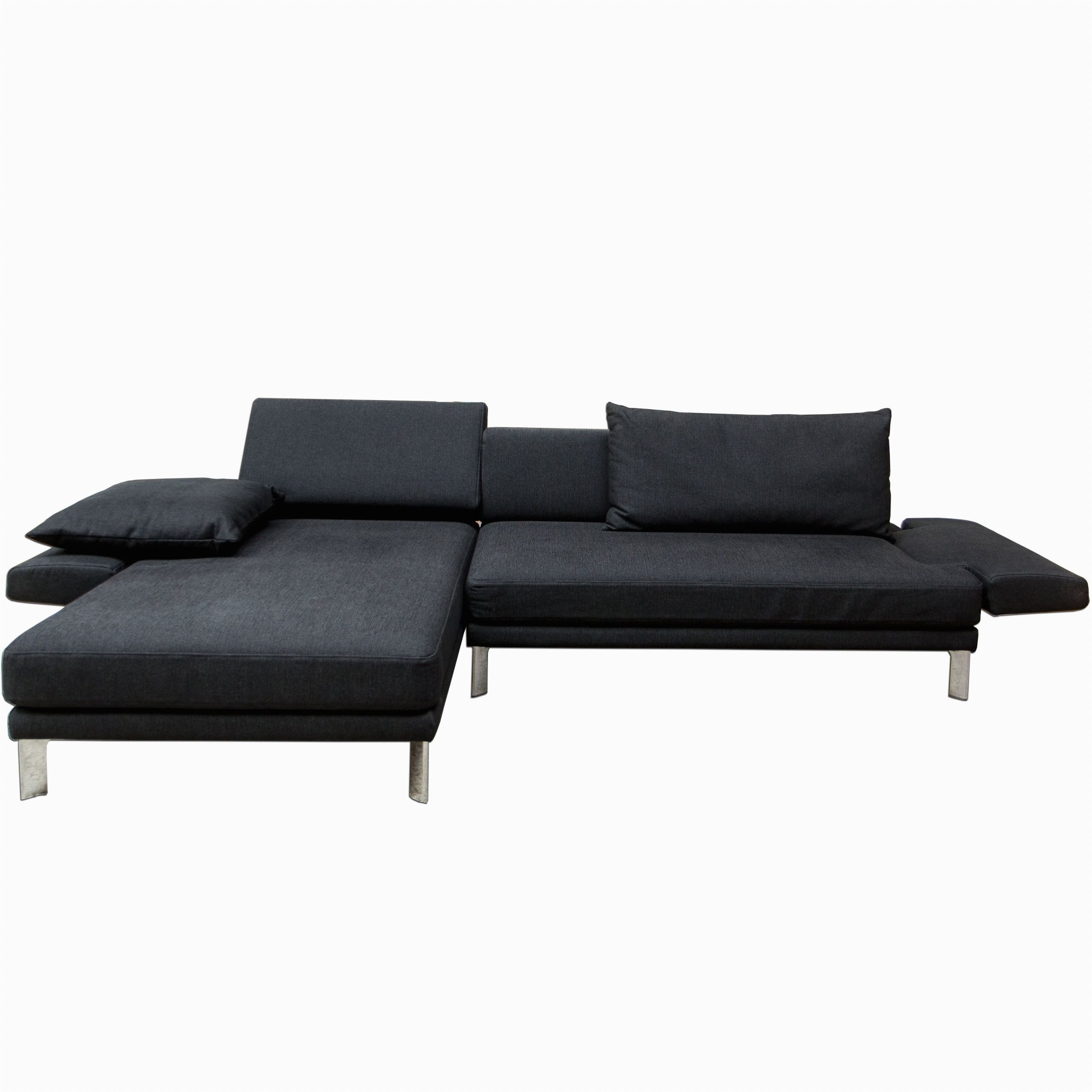 Rolf Benz sofa Grau Stoff Wohnlandschaft