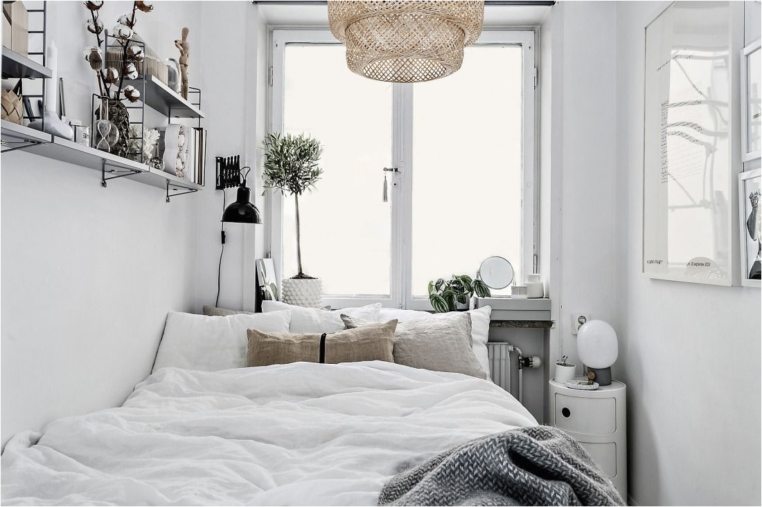 Schreibtisch Schlafzimmer Ideen Tiny Scandinavian Bedroom Room