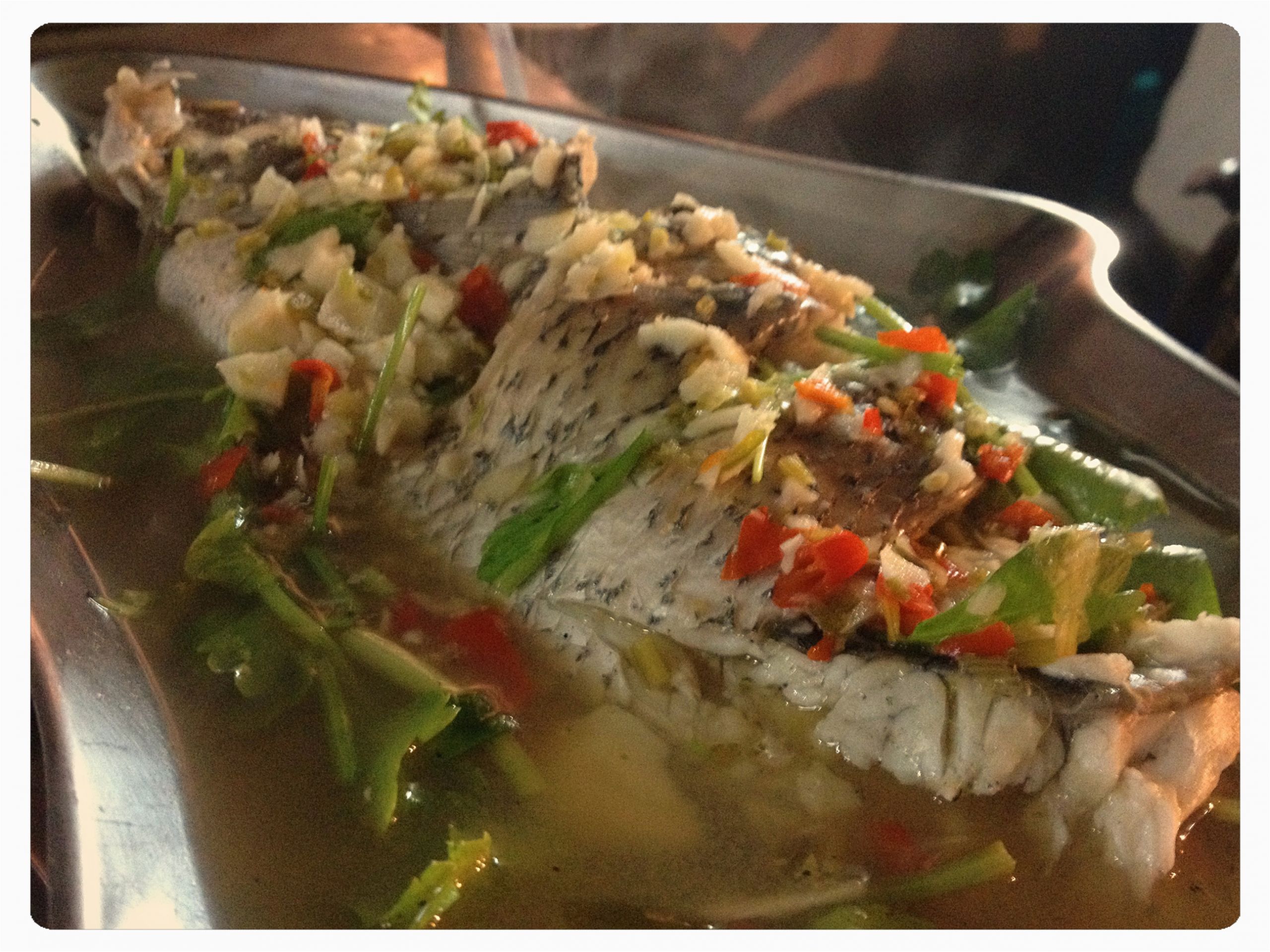 Thai Küche Steamed Fish Must Eat In Bangkok Thailand