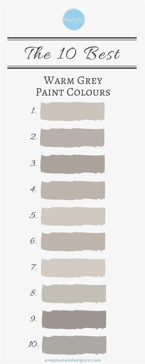 Top Schlafzimmer Farben the 10 Best Warm Grey Paint Colours