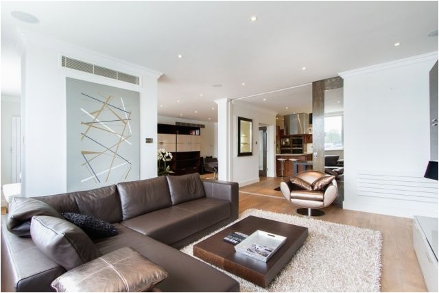 Wohnzimmer Einrichtung Braunes sofa Wohnzimmereinrichtung Ideen – Brauntöne Sind Modern