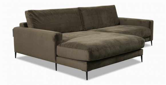 Abwaschbarer Stoff sofa Candy Ecksofa Uptown In Stoff Velvet Konfigurierbar