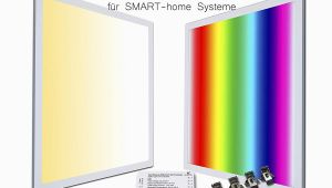 Amazon Lampen Für Schlafzimmer Led Panel Wasserdicht Für Smarthome Rgb Cct 60×60 Ip54 Whiterainbow 36 Watt Warmweiß Kaltweiß Dimmbar Und Alle Rgb Farben Mit Zigbee Mit