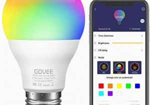 Amazon Schlafzimmer Lampen Govee Led Rgb Lampe Dimmbare 7w E27 Rgb W Sync Mit Musik Farbwechsel Glühbirne Mit App