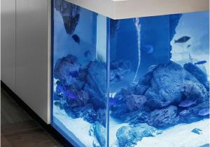 Aquarium Kücheninsel Prekrasan Dizajn Kuhinje S Akvarijem Koji Donosi Ocean