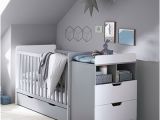 Babyzimmer Im Schlafzimmer Einrichten Mitwachsendes Kinderbett Bilit Grau Weiß