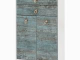 Bad Schrank Vintage Unterschrank Wäscheschrank Badschrank Badezimmer Seitenschrank Sailor Patina Weiß Glanz