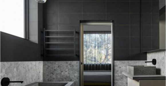 Badezimmer Fliesen Zeitlos Badezimmer In Schwarz – Luxusgefühl Und Stil Im