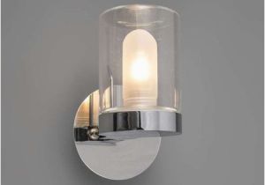 Badezimmer Lampe Glas Badezimmer Spot Giulia 1 Chrom