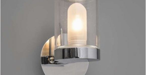 Badezimmer Lampe Glas Badezimmer Spot Giulia 1 Chrom