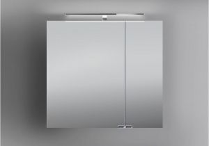 Badezimmer Lampe Spiegelschrank Spiegelschrank Bad 60 Cm Led Beleuchtung Doppelt Verspiegelt