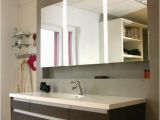 Badezimmer Schrank Renovieren Badmöbel Mit In Wand Eingebautem Spiegelschrank Wand In
