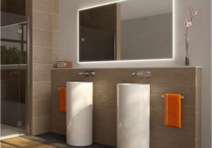 Badezimmer Spiegel Beleuchtet Led Wandspiegel Linaro