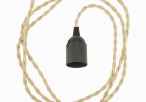 Badezimmer Spiegel Kabel Kabel Jute Natur 2m Fassung E27