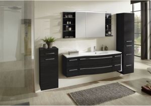 Badezimmerschrank Mit Zwei Waschbecken Marlin Bad 3160 Motion Badmöbel Set 150 Cm Breit Kombinierbar Becken Rechts