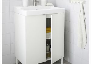 Badezimmerschrank Waschbecken Ikea Lillngen Tlleviken Waschkommode 2 Türen Weiß