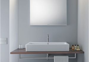 Badezimmerspiegel 50 X 60 Duravit "good" Spiegel Mit Led Beleuchtung Oben 80×70 Cm Lm Wandschaltung