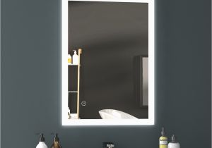 Badezimmerspiegel Beleuchtet Nach Mass Details Zu Led Spiegel Badezimmerspiegel Lichtspiegel Wandspiegel touch Beschlagfrei 50×70