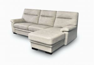 Beige Stoff sofa Ecksofa sofa Opal Mit Schlaffunktion Beige Ottomane Rechts