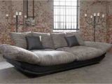 Big sofa L form Roller Big sofa Couch Liegewiese Wohnlandschaft