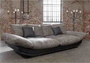 Big sofa L form Roller Big sofa Couch Liegewiese Wohnlandschaft