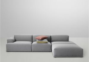 Bolia Stoff sofa Muuto Connect sofa Eckelement A Armlehne Links Remix 2