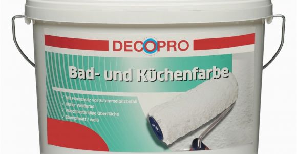 Decopro Bad Und Küchenfarbe Decopro Bad Und Küchenfarbe 2 5 Liter Weiß Stumpfmatt