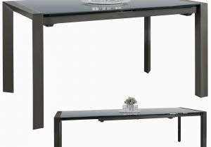 Design Küchentisch Klein Metall Esszimmertisch 136 236 Cm Ausziehbar Küchentisch