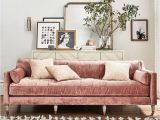 Design sofa Velvet What S Better Than Velvet Rosewood Colored Slub Velvet