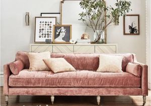 Design sofa Velvet What S Better Than Velvet Rosewood Colored Slub Velvet