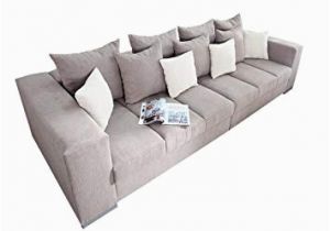 Design Xxl sofa Big sofa island Design Xxl sofa Big sofa island In Greige Strukturstoff Inkl