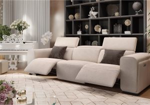 Designer Stoff sofa Imperia Stoffsofa