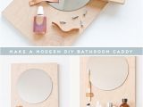 Diy Badezimmer Spiegel A Modern Diy Bathroom organizer with Mirror