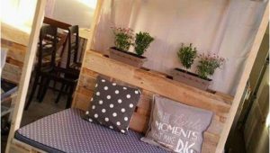 Diy Holzsofa Balkon sommerbett Paletten Diy